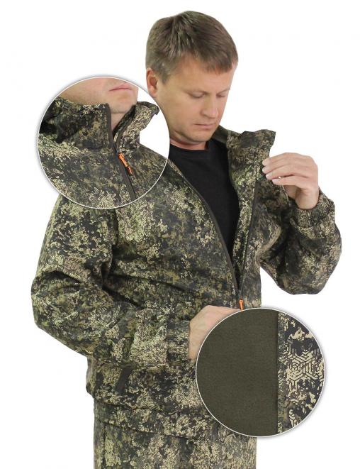 Костюм ДЕМИСЕЗОННЫЙ ГОРИЗОНТ RS тк.Полифлис цв.Blur 1311