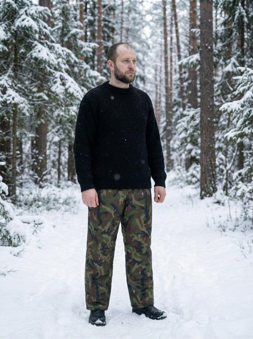 Брюки утеплённые ВИХРЬ RS тк.Оксфорд цв.Зеленый КМФ