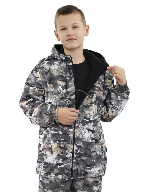 Костюм детский АЛЬФА-DEMI тк.Дюспа/Мембрана цв.Полигон