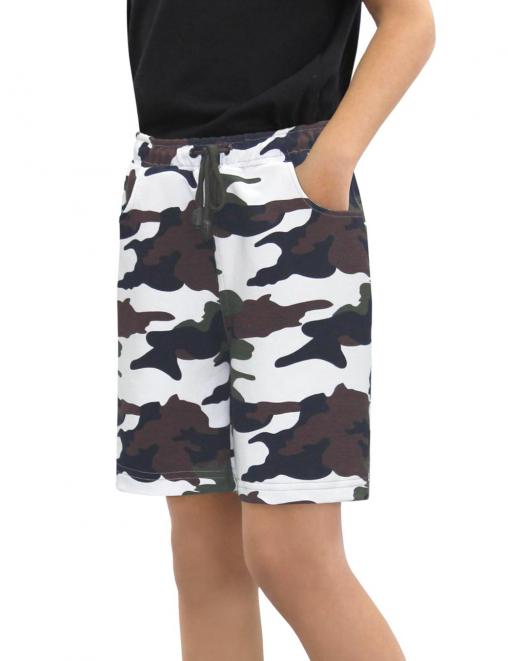 Шорты детские цв.Бело-зелёный 3978