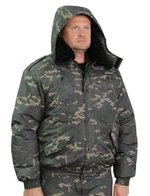 Костюм зимний НОРД тк.Дюспа цв.Мультикам граффит