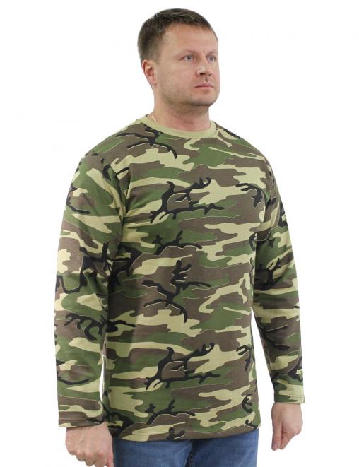 Толстовка тк.Футер 2-х нитка с начёсом RS цв.Зеленый КМФ