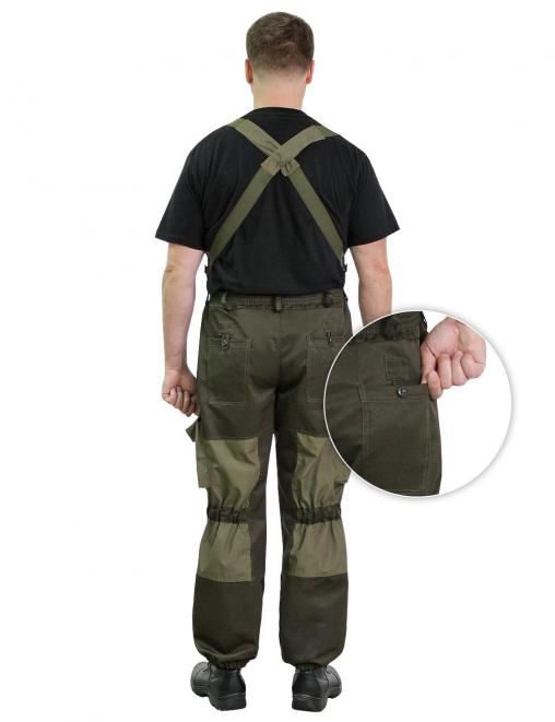 Костюм ГОРКА РУБЕЖ тк.Рип Стоп цв. Олива