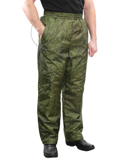 Брюки утеплённые ВИХРЬ тк.Оксфорд цв.Цифра 