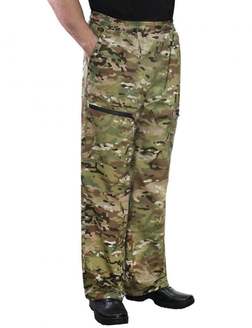 Брюки МОЛОДЁЖНЫЕ тк.Рип-стоп цв.Мультикам 