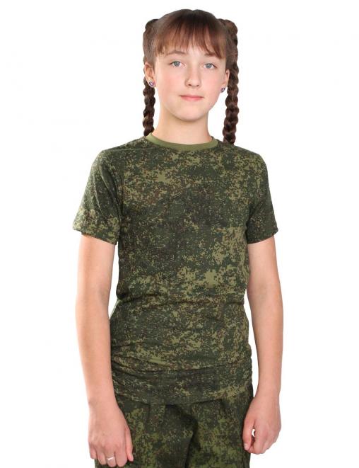 Футболка детская цв.Цифра зелёная