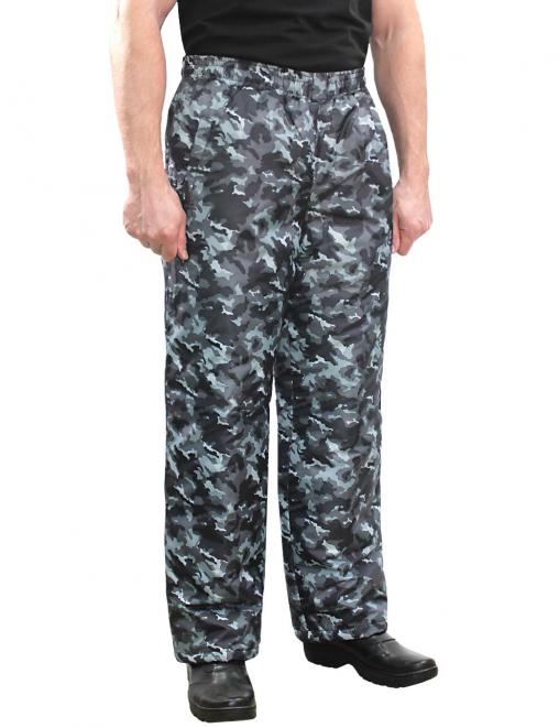 Брюки утеплённые ВИХРЬ RS тк.Оксфорд цв.Серый КМФ