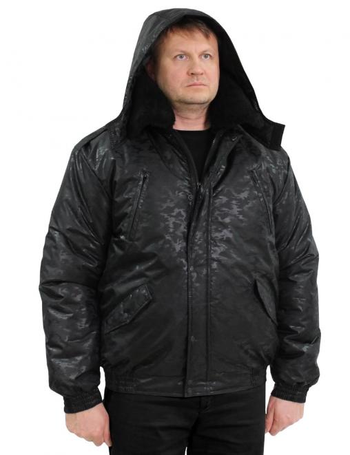 Куртка ЗАХВАТ тк.Оксфорд цв.Черный КМФ 1228