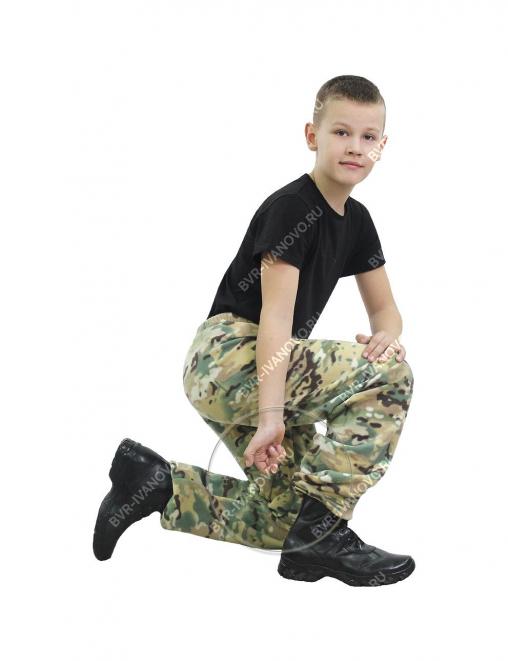 Костюм детский БАРС Флисовый RS цв.Мультикам Light