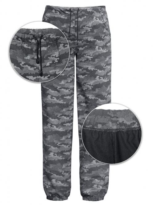 Трико мужское ТОРНАДО тк.Футер цв.BLUR КМФ серый