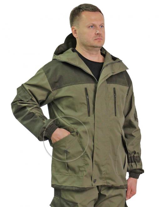 Костюм ГОРКА РУБЕЖ тк.Рип Стоп цв. Олива