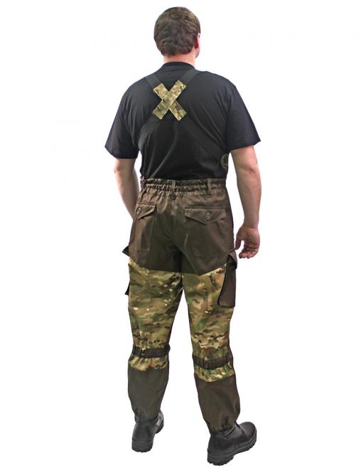 Костюм ГОРКА NEW тк.Смесовая цв.Мультикам с накладками