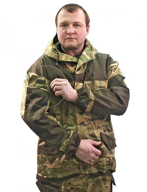 Костюм ГОРКА NEW тк.Смесовая цв.Мультикам с накладками