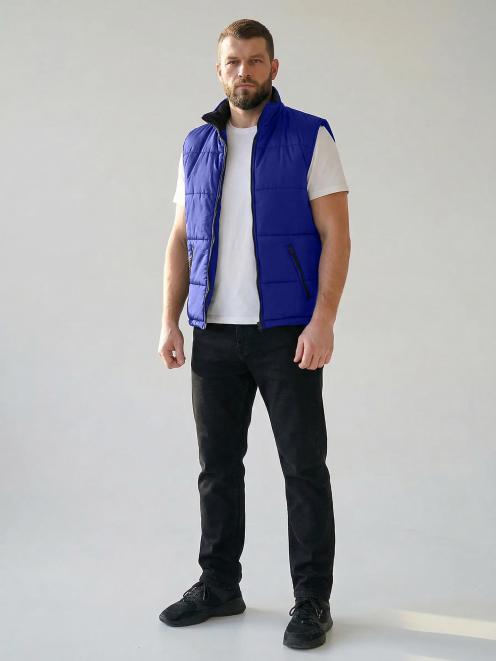 Жилет утеплённый БВР RS тк.Дюспа цв.Василёк