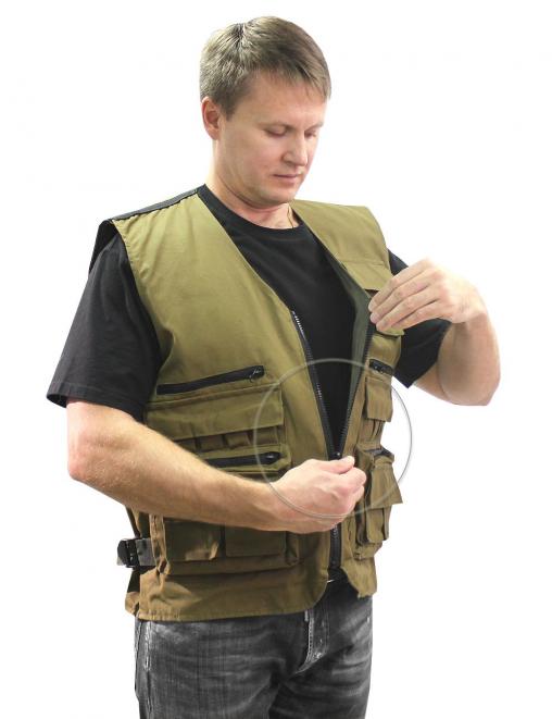 Жилет УНИВЕРСАЛЬНЫЙ RS тк.Палатка цв.Олива