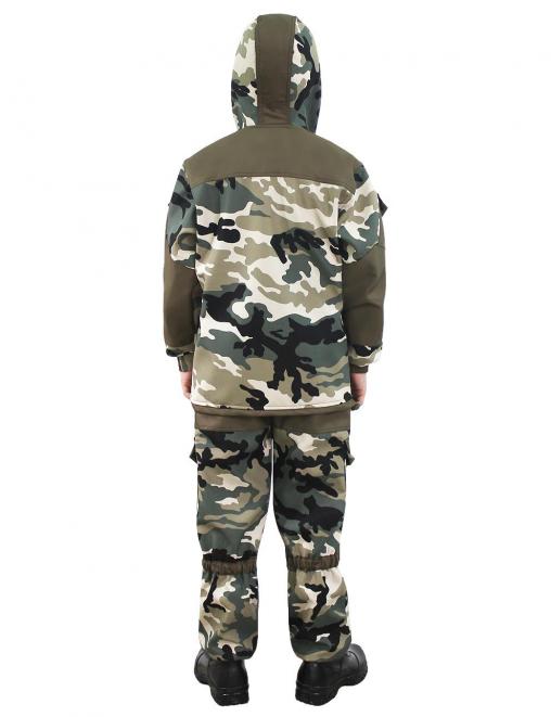 Костюм детский ГОРКА-Demi RS тк.Polarfleece рип-стоп цв.Зелёный КМФ