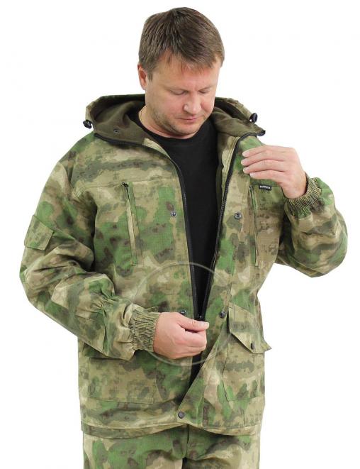 Костюм ГОРКА-ДЕМИ РУБЕЖ тк.Грета рип-стоп цв.Атак зелёный