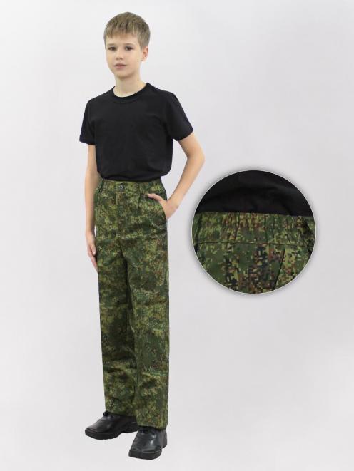 Брюки КАДЕТ-СТАРШЕКЛАССНИК тк.Смесовая цв.Цифра