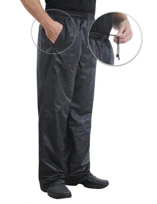 Костюм АЛЬФА-DEMI тк.Дюспа цв.Черный КМФ