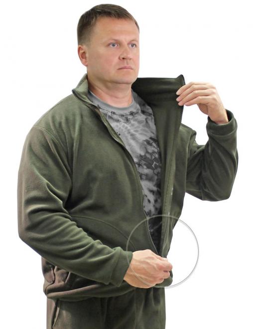 Толстовка Флисовая New цв.Олива