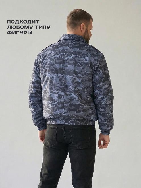 Ветровка ОХРАНА тк.Оксфорд цв.Цифра Синяя