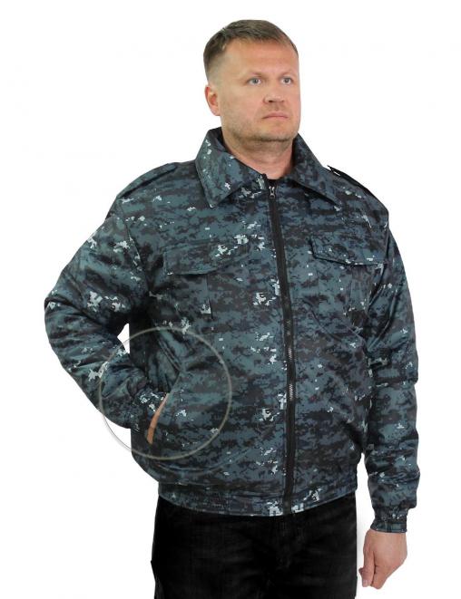 Ветровка ОХРАНА RS тк.Оксфорд цв.Цифра Темно-синяя