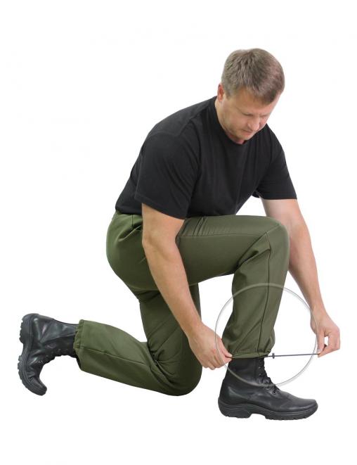 Костюм ДЕМИСЕЗОННЫЙ ГОРИЗОНТ тк.Полифлис цв.Хаки