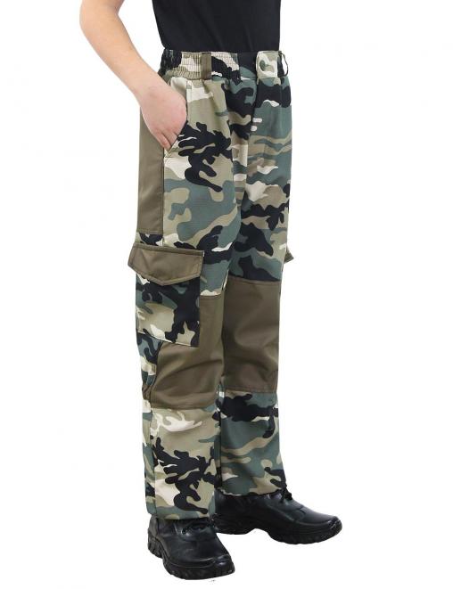 Костюм детский ГОРКА-Demi RS тк.Polarfleece рип-стоп цв.Зелёный КМФ