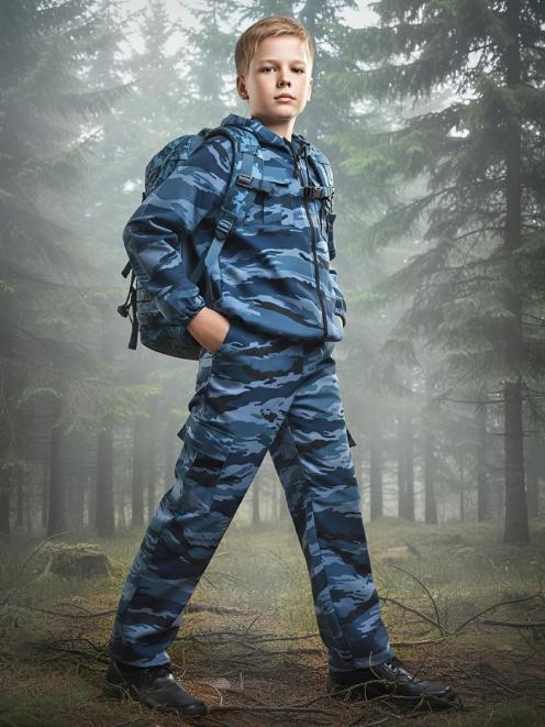 Костюм детский ЗАРНИЦА RS тк.Смесовая цв.Серый камыш