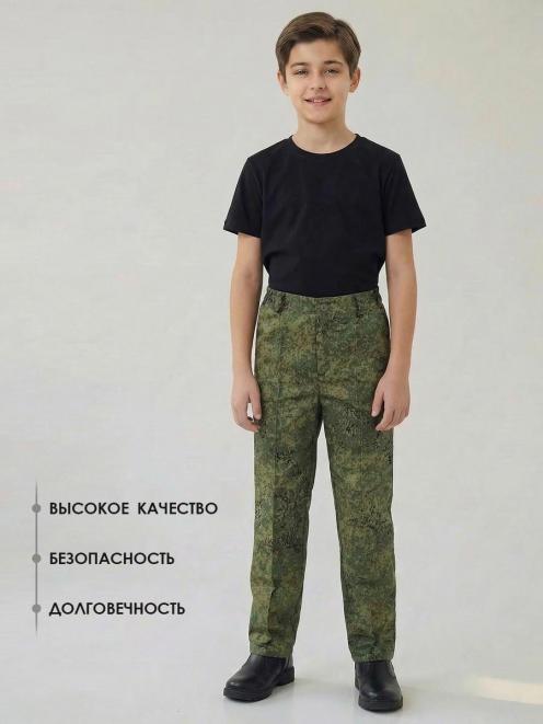Брюки КАДЕТ-СТАРШЕКЛАССНИК тк.Смесовая цв.Цифра