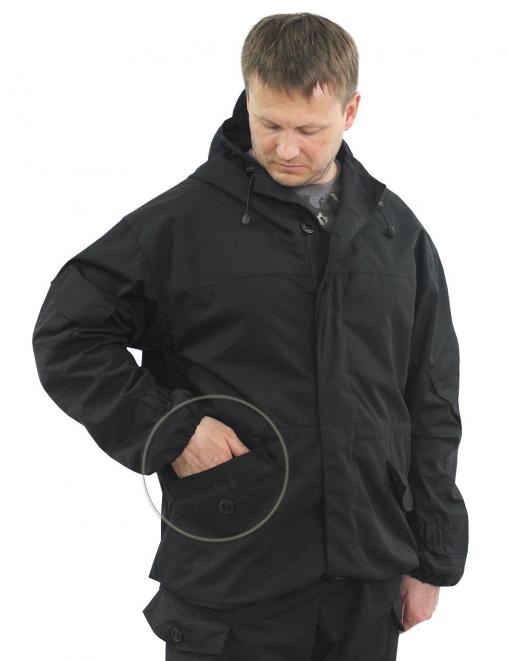 Костюм ГОРКА NEW  RS тк.Рип-стоп цв.Чёрный