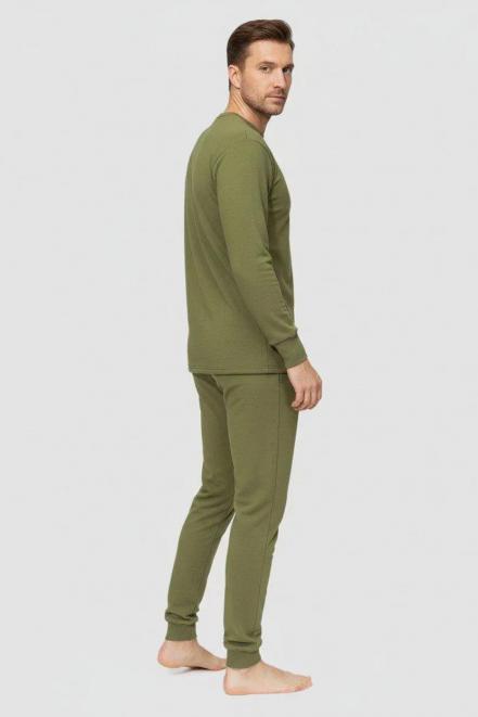 Белье нательное без начёса тк.Кулирка цв.Олива