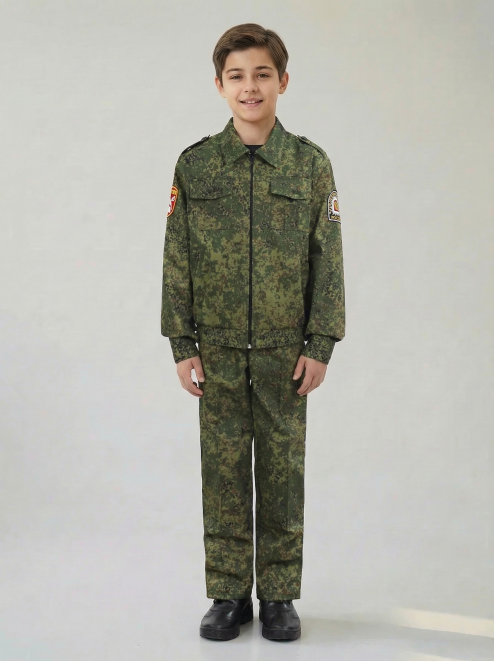 Костюм КАДЕТ-СТАРШЕКЛАССНИК тк.Смесовая цв.Цифра