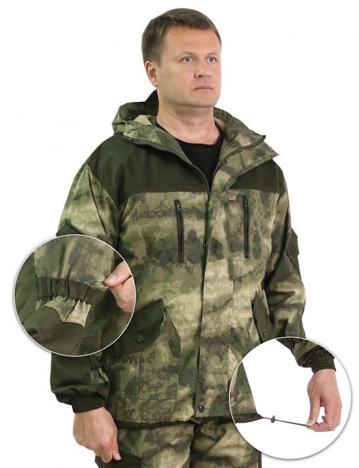 Костюм ГОРКА РУБЕЖ тк.Рип Стоп цв. Атак Зеленый