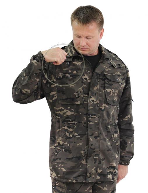 Костюм ЛЕСНИК RS тк.Грета цв.Мультикам Коричневый