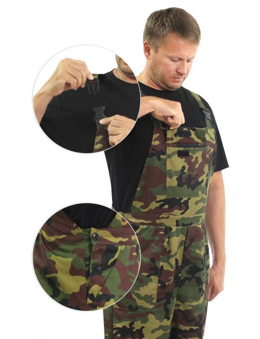 Полукомбинезон ИТР RS  цв.Зеленый КМФ