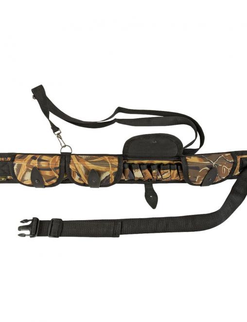 Патронташ КАЛИБР 12/16 30 патронов (тканевый) мод 254 (лес)