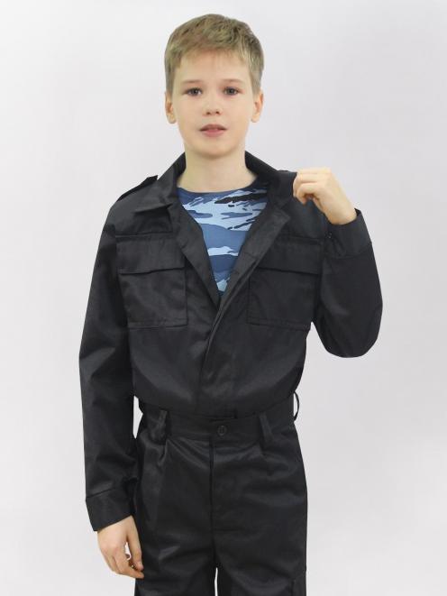 Костюм ПАТРИОТ детский RS тк.Смесовая цв.Чёрный