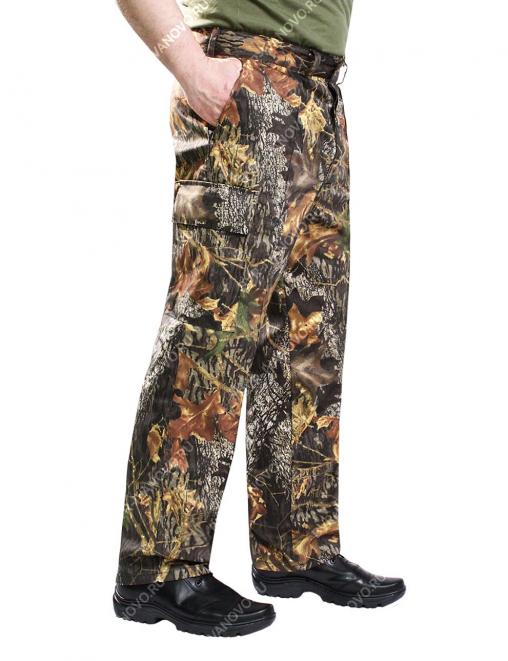 Брюки ВОЕННО-ПОЛЕВЫЕ тк.Смесовая цв.Лес