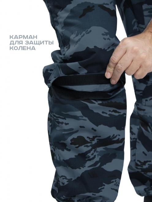 Костюм СПЕЦНАЗ тк.Рип-стоп цв.Серый Камыш