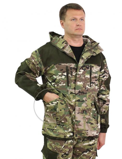 Костюм ГОРКА РУБЕЖ тк.Рип Стоп цв. Мультикам