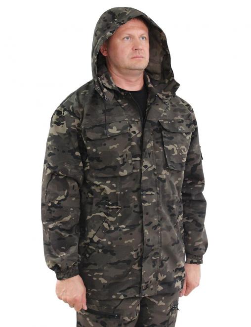 Костюм ЛЕСНИК RS тк.Грета цв.Мультикам Коричневый