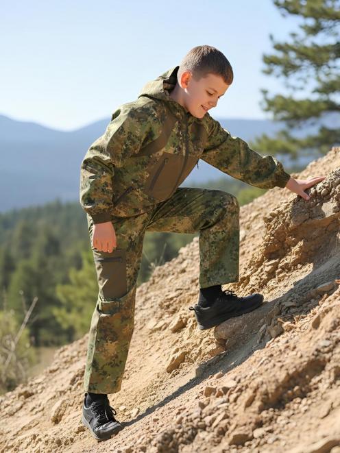 Костюм детский ПАРТИЗАН тк.Рип-стоп цв.BLUR 1256