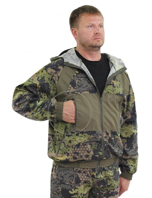 Костюм ПАРТИЗАН  RS тк.Смесовая цв.LOGO PIXEL