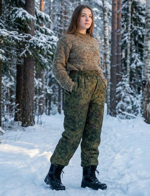 Брюки детские утеплённые цв.Цифра