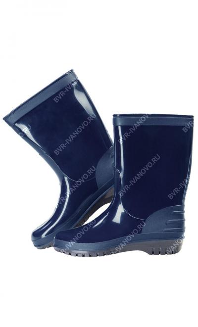 Сапоги женские ПВХ Чесла RS  цв.Синий