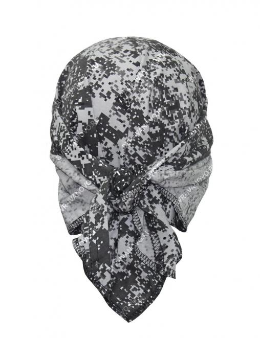 Косынка цв.Цифра серая