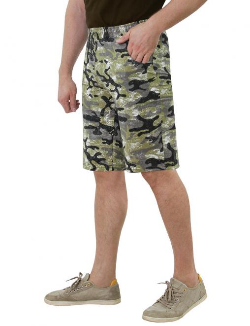 Шорты мужские ДАЧНЫЕ RS цв.Камуфляж V-100