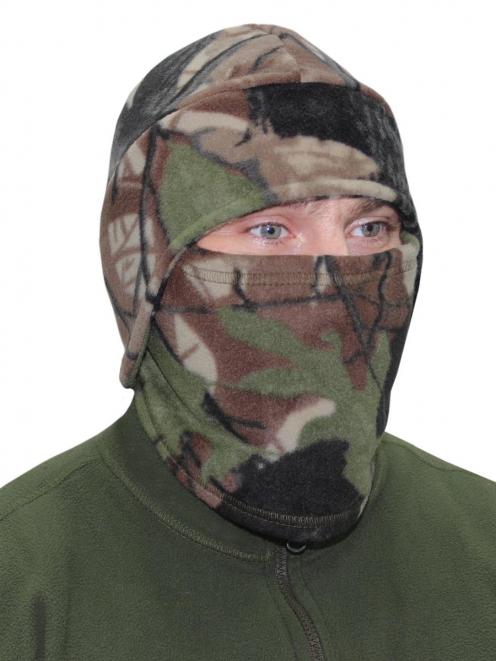 Шапка-маска СНЕГОХОД тк. Флис цв.Лес