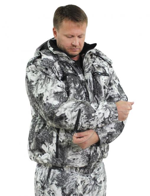 Костюм зимний БВР тк.Алова цв.Белый Лес 2
